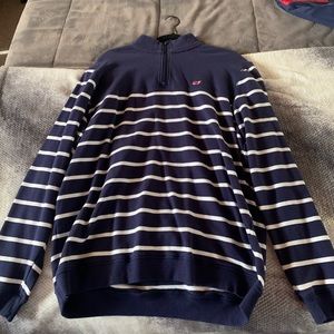 Men's Vineyard vines navy blue quarter zip